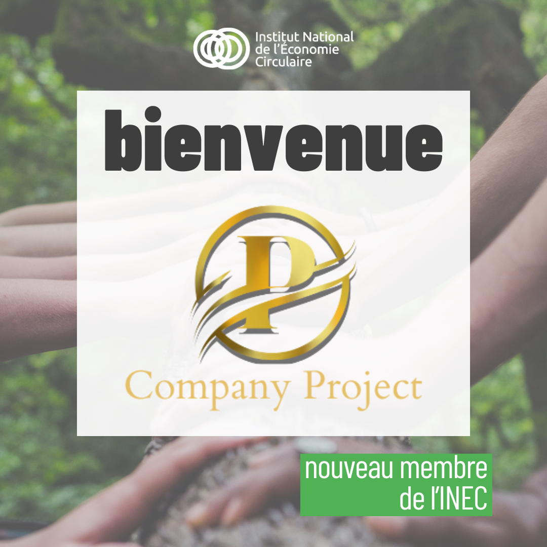 Bienvenue à Company Project dans la communauté de l’INEC ! Avec Jean-Baptiste Sandoz, ambassadeur du Pacte Climat Européen et expert en économie circulaire, nous sommes ravis de collaborer pour accélérer la transition écologique et promouvoir des modèles économiques durables